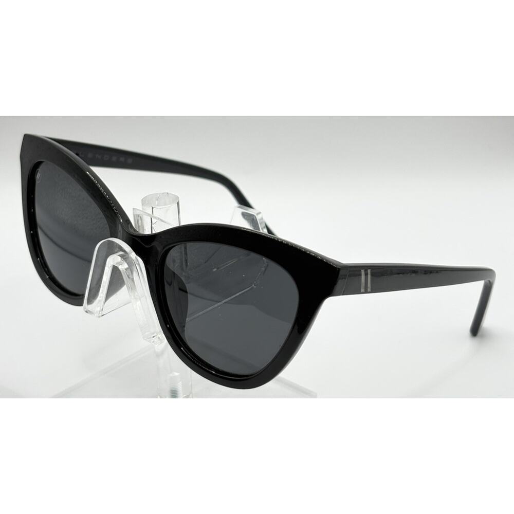Blenders Madame X Polarized Sunglasses Black Cat Eye Womens